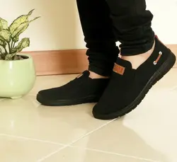 کفش اسپرت مردانه پسرانه مدل دیپلمات زیره پیو راحت رنگ مشکی