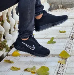 کفش اسپرت مردانه پسرانه مدل نایک جدید رنگ مشکی