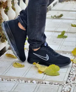 کفش اسپرت مردانه پسرانه مدل نایک جدید رنگ مشکی