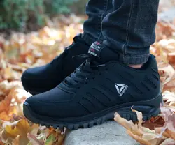 کفش کتونی اسپرت مردانه پسرانه مدل ریبو ک زیره تزریق رنگ مشکی کد 9998