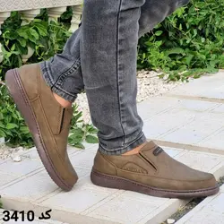 کفش اسپرت ونس  مردانه پسرانه مدل جدید رویه هورس دور دوخت رنگ سدری کد 3410