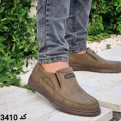 کفش اسپرت ونس  مردانه پسرانه مدل جدید رویه هورس دور دوخت رنگ سدری کد 3410