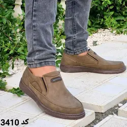 کفش اسپرت ونس  مردانه پسرانه مدل جدید رویه هورس دور دوخت رنگ سدری کد 3410