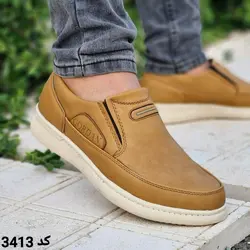 کفش اسپرت ونس  مردانه پسرانه مدل جدید رویه هورس دور دوخت رنگ خرلی کد 3413