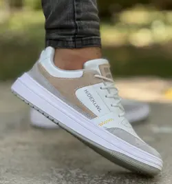 فروش ویژه کفش اسپرت ست زنانه و مردانه مدل فندی خاص و راحت  رنگ سفید طوسی قهوه ای