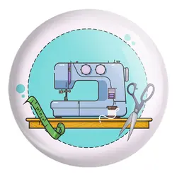 پیکسل بزرگ چرخ خیاطی