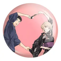 پیکسل بزرگ گوجو و کیتاگاوا انیمه مای درس آپ دارلینگ