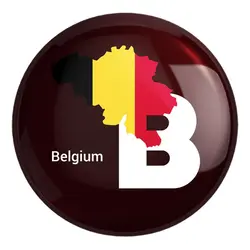 پیکسل بزرگ پرچم بلژیک