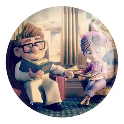 پیکسل بزرگ انیمیشن آپ UP