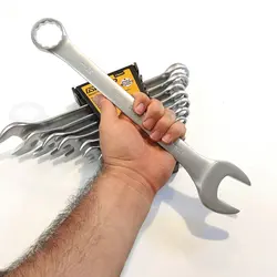 ست 12عددی آچار یک سر رینگ  درجه یک صنعتی Fixtopمدل17743