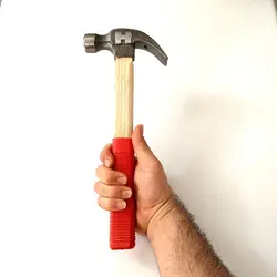 چکش 750گرم دو شاخ دسته چوبیH