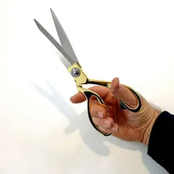 قیچی خیاطی دسته طلایی SCISSORS