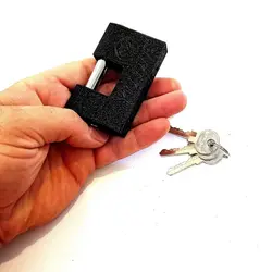 قفل کتابی  موتوری Yu die