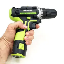 دریل شارژی 12 ولت مدل 12v ادوات