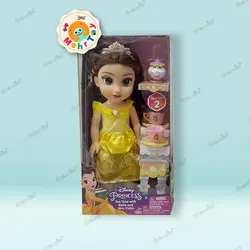 عروسک پرنسس دیو و دلبر با لوازم اورجینال