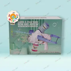 اسباب بازی تفنگ حباب ساز دوکاره