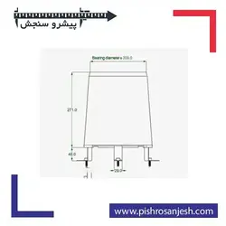 سطل باران سنج BK-Rain 200 - پیشرو سنجش سطل باران سنج BK-Rain 200