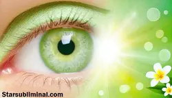 سابلیمینال رنگ چشم سبز - استار سابلیمینال