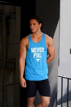 رکابی بدنسازی پشت قهرمانی-برند neverunited در 4 رنگ-پارچه تنفسی