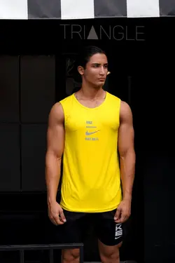 رکابی بدنسازی حلقه ای برند نایک پارچه تنفسی در 4 رنگ