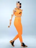 ست نیمتنه لگ زنانه  تنفسی کشی