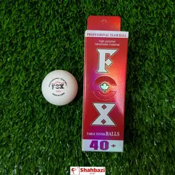توپ پینگ پنگ 7ستاره fox بسته 3 تایی
