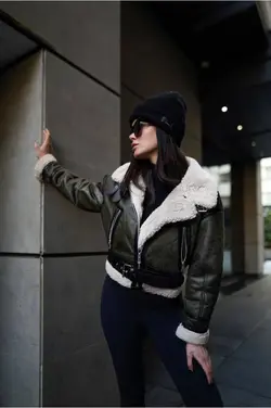 کاپشن بوفالو زنانه طرح زارا ترک