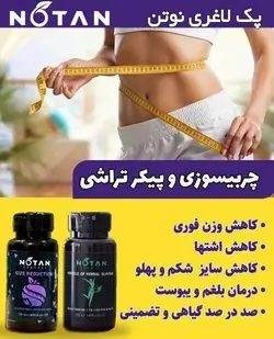 مکمل لاغری وچربیسوز واستپ شکن نوتن ۶۰عددی