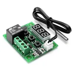 ماژول ترموستات دیجیتال XH-W1209 دارای نمایشگر و کلیدهای کنترلی