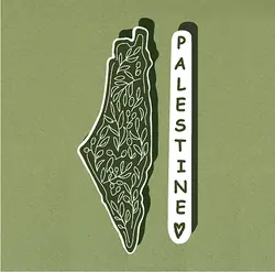 استیکر فلسطین زیتون