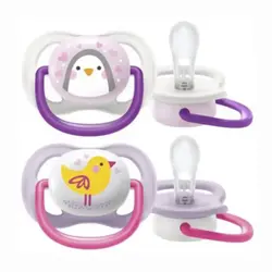 پستانک ارتودنسی اونت 0-6 ماه سری UltraAir مدل SCF080/06