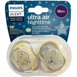 پستانک شب تاب اونت ۱۸ ماه به بالا UltraAir مدل scf 376/01