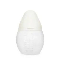 شیشه شیر ضد نفخ 240 میل elhee رنگ شیری (Milk)