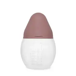 شیشه شیر ضد نفخ 240 میل elhee رنگ کالباسی (Blossom)