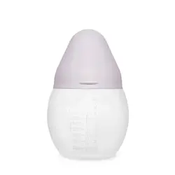 شیشه شیر ضد نفخ 240 میل elhee رنگ یاسی (Lilac)