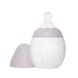 شیشه شیر ضد نفخ 240 میل elhee رنگ یاسی (Lilac)