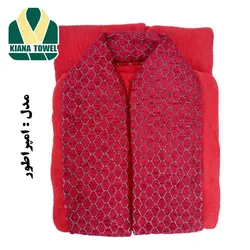 حوله تن‌پوش گلبافت مدل امپراطور