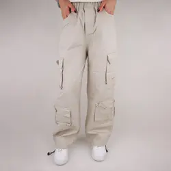 شلوار کارگو زنانه دخترانه شیش جیب