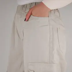 شلوار کارگو زنانه دخترانه شیش جیب