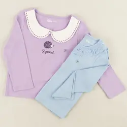 لباس بچه گانه یقه گیپور  بالنو