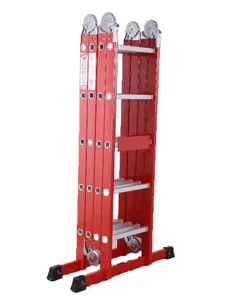 نردبان مفصلی 32 پله 4 تیکه 9.60 متر . راد پرشین - فروشگاه آنلاین قفسه بندی امیر