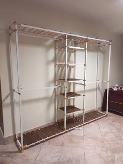 رگال ویترینی ایستاده ابعاد ارتفاع 200 عرض 250 کد R29 - فروشگاه آنلاین قفسه بندی امیر