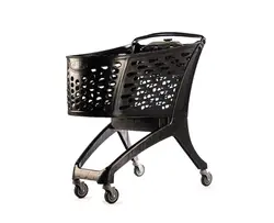 چرخ خرید پلیمری فروشگاهی آسان رو ( ترولی ) 160 لیتری - فروشگاه آنلاین قفسه بندی امیر