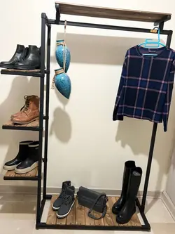 رگال لباس ساده ایستاده کنار طبقاتی کد 32 - فروشگاه آنلاین قفسه بندی امیر