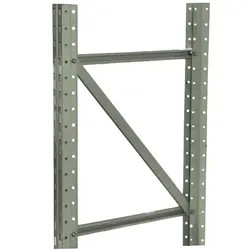 قاب راک نیمه سنگین ارتفاع 2 متری تحمل بار در هر طبقه 1 تن - فروشگاه آنلاین قفسه بندی امیر