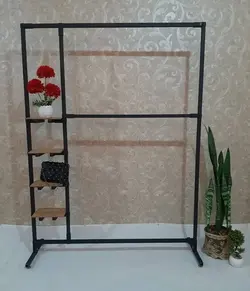 رگال لباس ایستاده ابعاد ارتفاع 170عرض 130 کد R14 - فروشگاه آنلاین قفسه بندی امیر