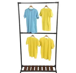 رگال لباس ایستاده ابعاد ارتفاع 200 عرض 100 کد R04 - فروشگاه آنلاین قفسه بندی امیر