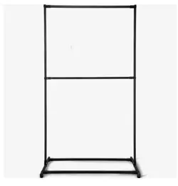 رگال ساده ایستاده ابعاد ارتفاع 200 عرض 100 کد R03 - فروشگاه آنلاین قفسه بندی امیر