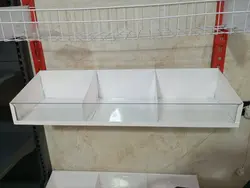 کفی حبوباتی جلو شیشه 95 سانت عمق 40 سه خانه - فروشگاه آنلاین قفسه بندی امیر