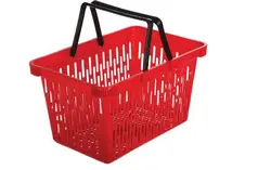 سبد خرید دستی فروشگاهی پلاستیکی - فروشگاه آنلاین قفسه بندی امیر